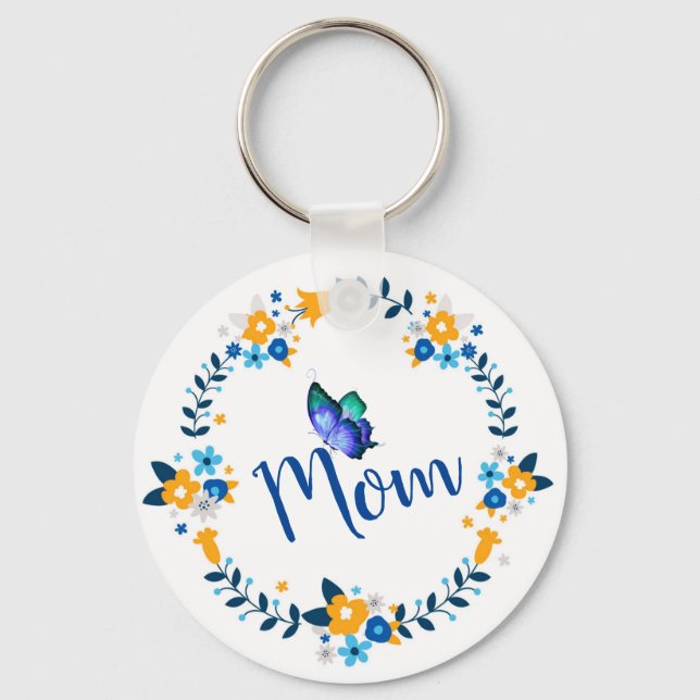 Porte-clés Maman (Recto)