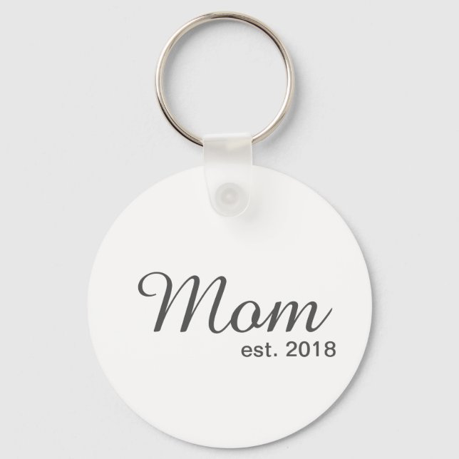 Porte-clés Maman a établi le porte - clé (Recto)