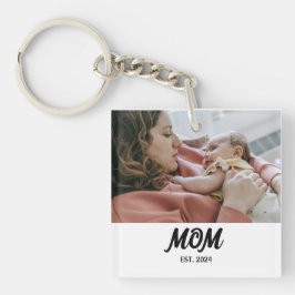 Porte-clés Maman a établi un aimant de cadeau photo