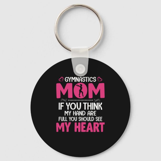 Porte-clés Maman Art Gymnastique Maman (Recto)