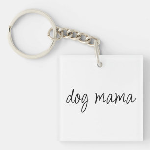 Porte-clés Maman Chien : animaux de compagnie pour