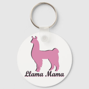 Porte-clés Maman de lama