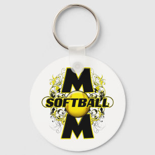 Porte-clés Maman du base-ball (croix) copy.png