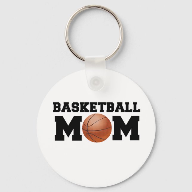 Porte-clés Maman du basket (Recto)