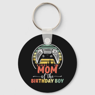 Porte-clés Maman Du Joueur Vidéo Enfant Anniversaire Correspo