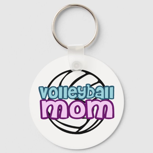 Porte-clés Maman du volley (Recto)