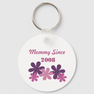 Porte-clés Maman Fleur Personnalisable Depuis Porte - clé, Vi