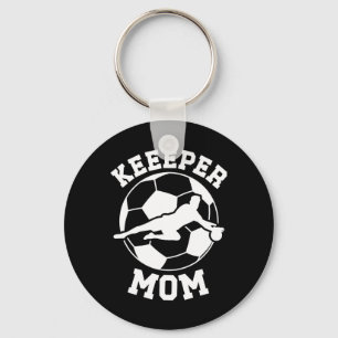 Porte-clés Maman Gardien de Foot d'un Gardien de But Mère