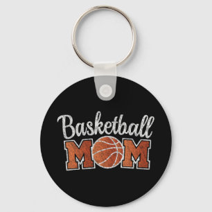 Porte-clés Maman Joueuse de basket-ball Mères Jour de la tenu