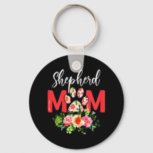 Porte-clés Maman mignonne berger allemand