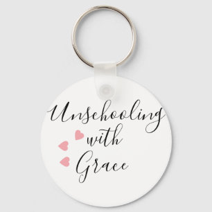 Porte-clés Maman non scolarisante Grace Hearts