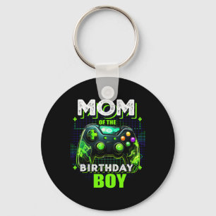 Porte-clés Maman Of Anniversaire Garçon Jeu Vidéo Corresponda