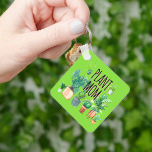 Porte-clés Maman plante - Jardinage, Cadeau Planter Pour Mama