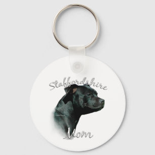 Porte-clés Maman Staffordshire Bull Terrier 2