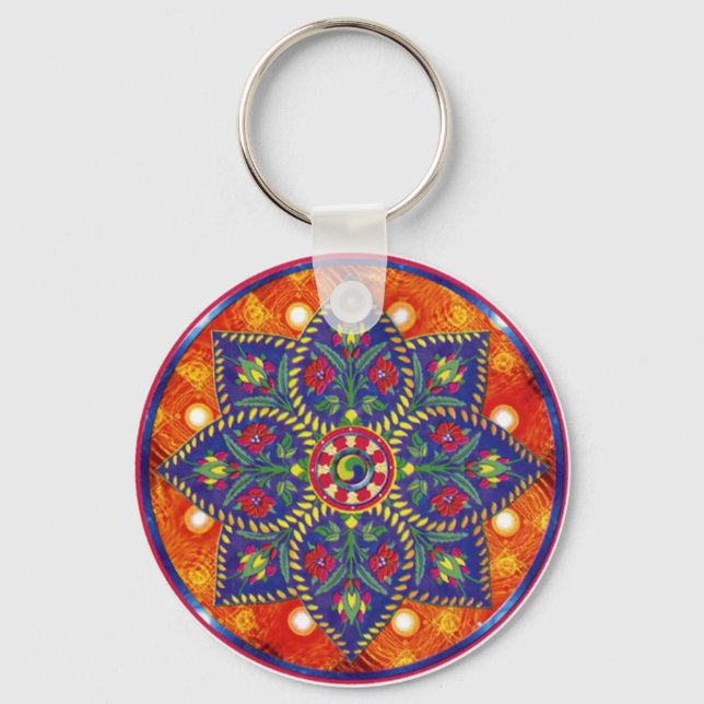 Porte-clés Mandala magique - Porte - clé (Recto)