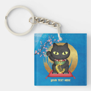Porte-clés Maneki Neko Lucky Poilue