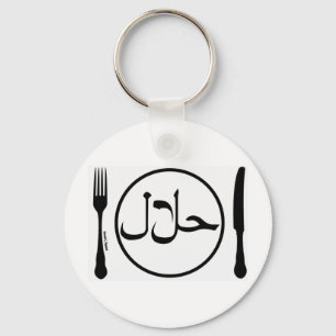 Porte-clés Mange halal