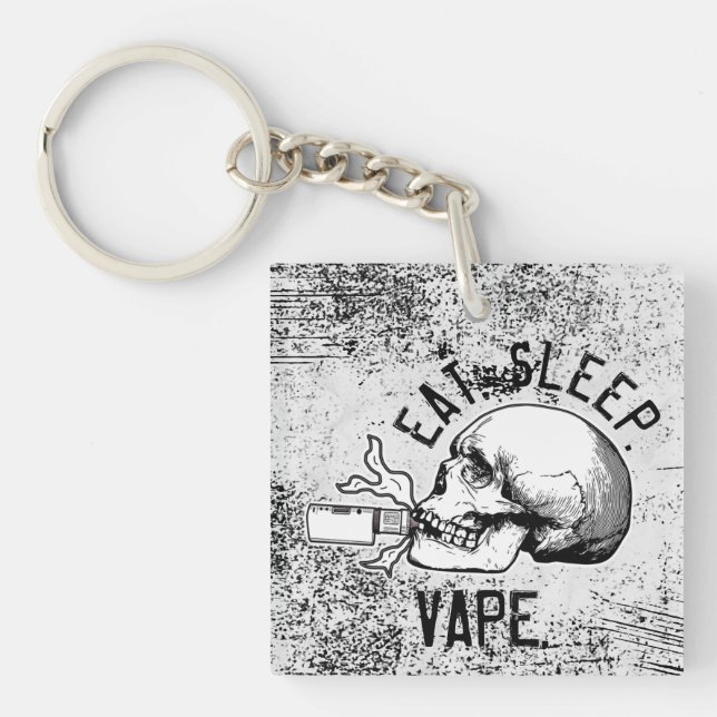Porte-clés Manger. Dormir. Vape. T-shirt Pro Vaping (Devant)