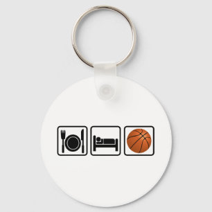 Porte-clés Mangez, Dormez, Basket-ball
