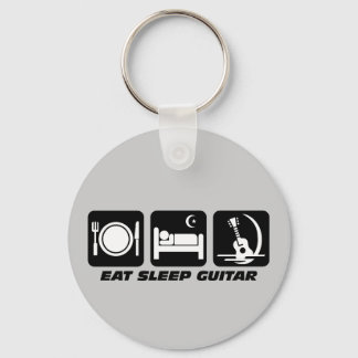 Porte-clés Mangez la guitare du sommeil