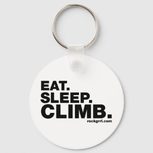 Porte-clés Mangez la montée de sommeil