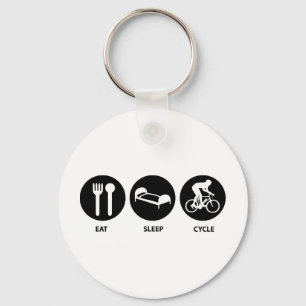 Porte-clés Mangez le cycle de sommeil