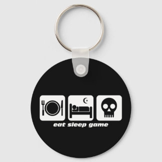 Porte-clés Mangez le jeu du sommeil