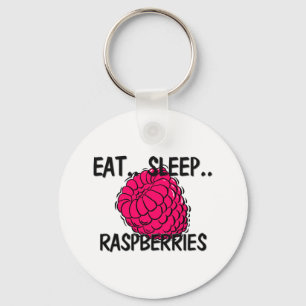 Porte-clés Mangez les FRAMBOISES de sommeil