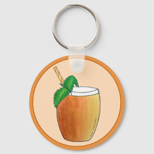 Porte-clés Mango Lassi Rafraîchissant Yaourt indien Boire Fru