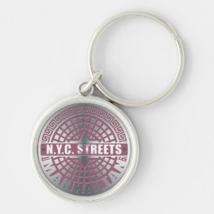 Porte-clés Manhole Covers Manhattan