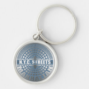 Porte-clés Manhole Covers Manhattan