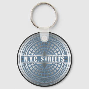 Porte-clés Manhole Covers NYC