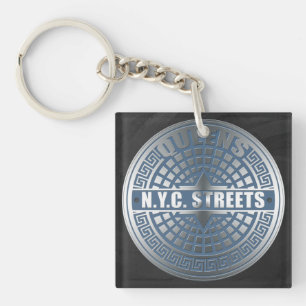 Porte-clés Manhole Covers Queens