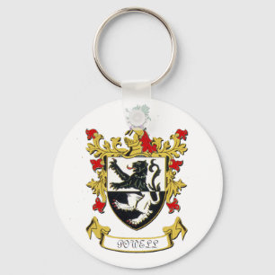 Porte-clés Manteau de famille de Powell des bras