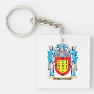 Porte-clés Manteau de Marjanovic des bras - crête de famille