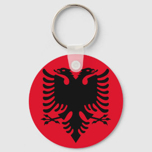 Porte-clés Manteau des bras albanais