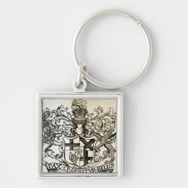 Porte-clés Manteau des bras d'Oliver Cromwell (Devant)