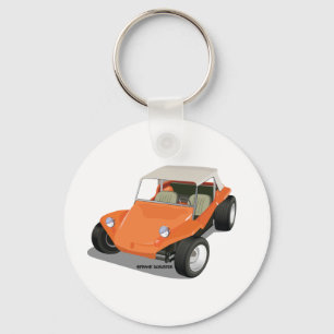 Porte-clés Manx orange uniquement