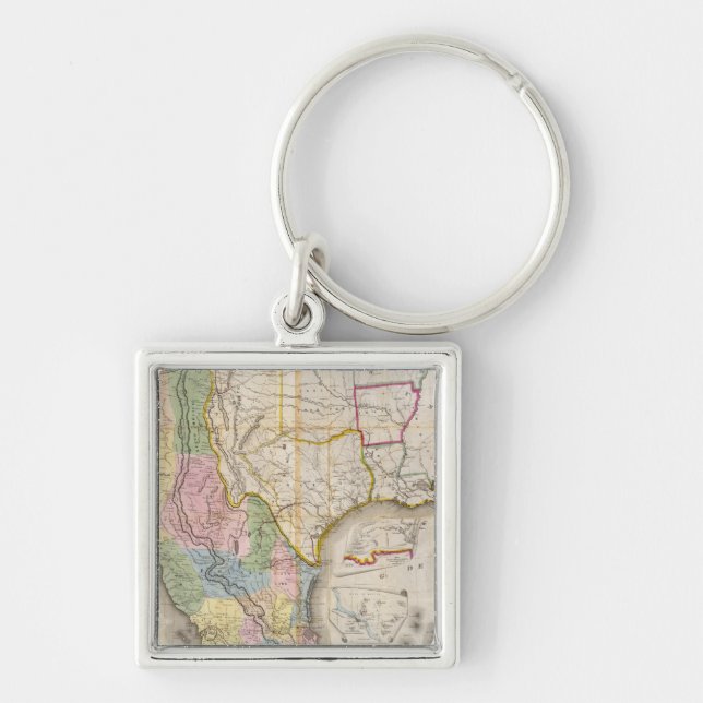 Porte-clés Mapa de los Estados Unidos de Mejico (Devant)