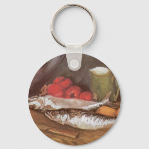 Porte-clés Maquereaux, citrons et tomates par Vincent van Gog