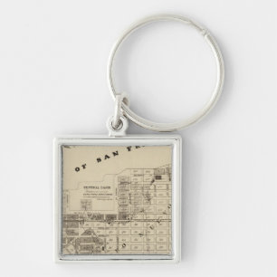 Porte-clés Marais salé de la baie de San Francisco