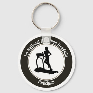 Porte-clés Marathon du tapis roulant