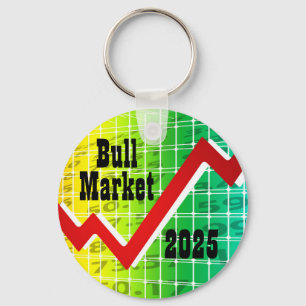 Porte-clés Marché haussier 2025