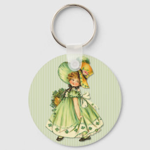 Porte-clés Marche Shamrock irlandaise