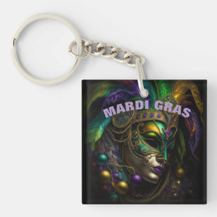 Porte-clés Mardi Gras