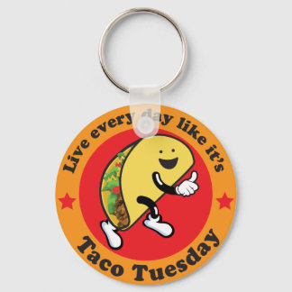Porte-clés Mardi Taco Tous Les Jours