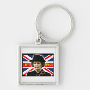 Porte-clés Margaret Thatcher I Love Maggie