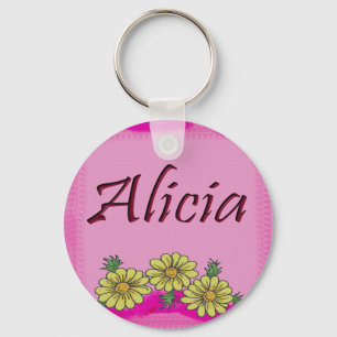 Porte-clés Marguerite d'Alicia