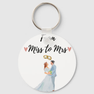 Porte-clés Mariage De Mlle à Mme porte - clé, Mariage cadeau