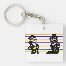 Porte-clés Mariage de pirates